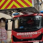 Un camión de los Bomberos. (Archivo)