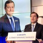Mañueco, en el desayuno informativo La Razón. (Ical)