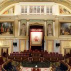 El Congreso de los Diputados. 