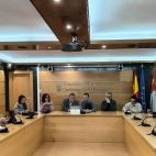 El pleno Carbajosa. (Archivo)