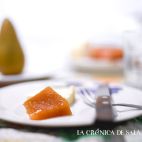 Un plato con queso y membrillo. Fotografía. Pablo de la Peña. 