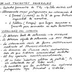 Detalle de un documento sobre la planificación del golpe.