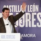 Mañueco, en un acto de campaña en Toro, este lunes. (Ical)