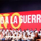 no a la guerra mitin psoe cyl ical