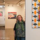 Raquel Pérez Giráldez, expone en la Sala de La Salina ‘Universos’ hasta el 26 de abril. Fotografía. Pablo de la Peña. 
