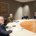 La primera reunión de PP y Vox para pactar el Gobierno de CyL tras el 15M. (Ical)
