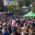 Mitin de Abascal en la  plaza de los Bandos. (ARCHVIO) 