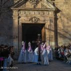Procesión Seráfica hermandad de nazarenos del Santísimo Cristo de la Agonía. Fotografía. Pablo de la Peña. 