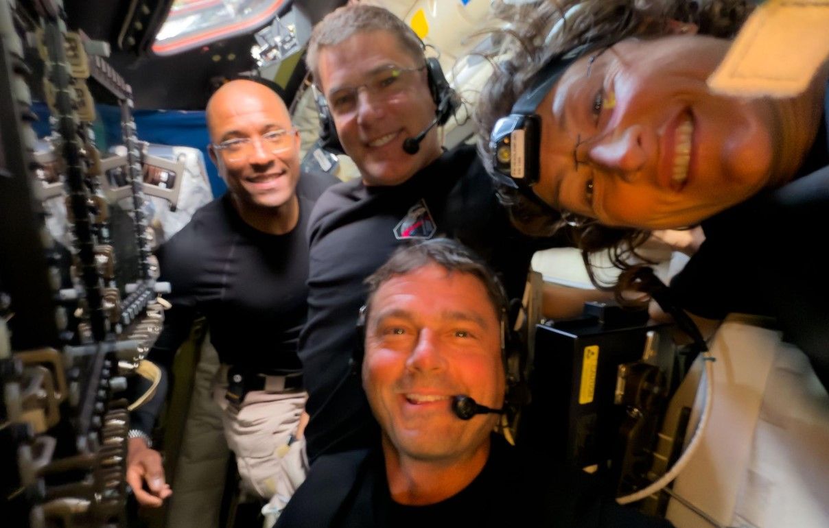 Los astronautas de Artemis II. (Nasa)