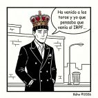 El Búho analiza la visita de Juan Carlos I a Sevilla. 