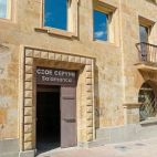 Entrada de Ceoe Cepyme Salamanca en la plaza de San Román.