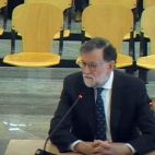 Rajoy, en la Audiencia Nacional, en su declaración durante el juicio dela kitchen, en abril. Rajoy, en la Audiencia Nacional, en su declaración durante el juicio dela kitchen, en abril.