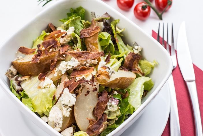 Una ensalada césar. (Pixabay)