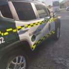 Vehículo de la Guardia Civil.