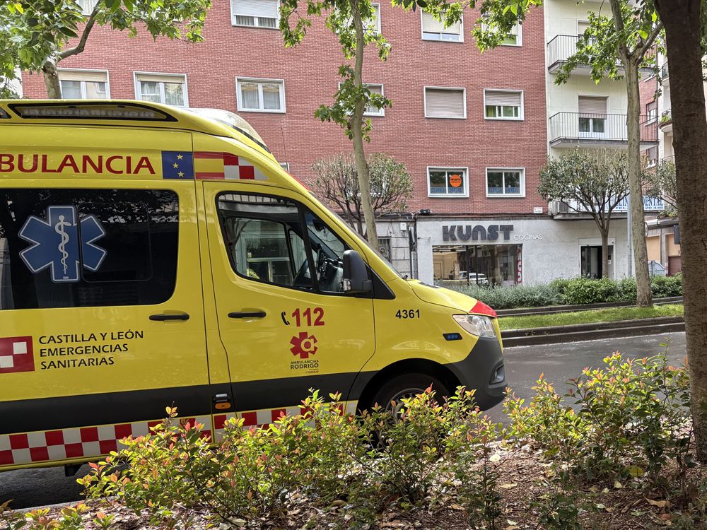 Una ambulancia en la calle