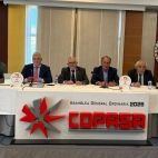 La dirección de Copasa, en la asamblea de la entidad.
