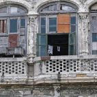 Un edificio en La Habana. 