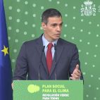 Pedro Sánchez, presidente del Gobierno.