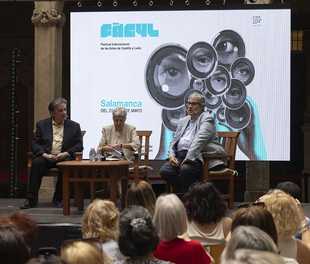 Susana Martín / ICAL. Luis Landero y Anna Caballé, inauguran el Ciclo de Clásicos, moderados por Juan Manuel de Prada.