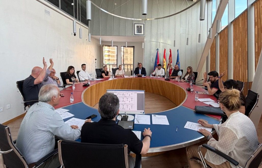 El pleno de Guijuelo.