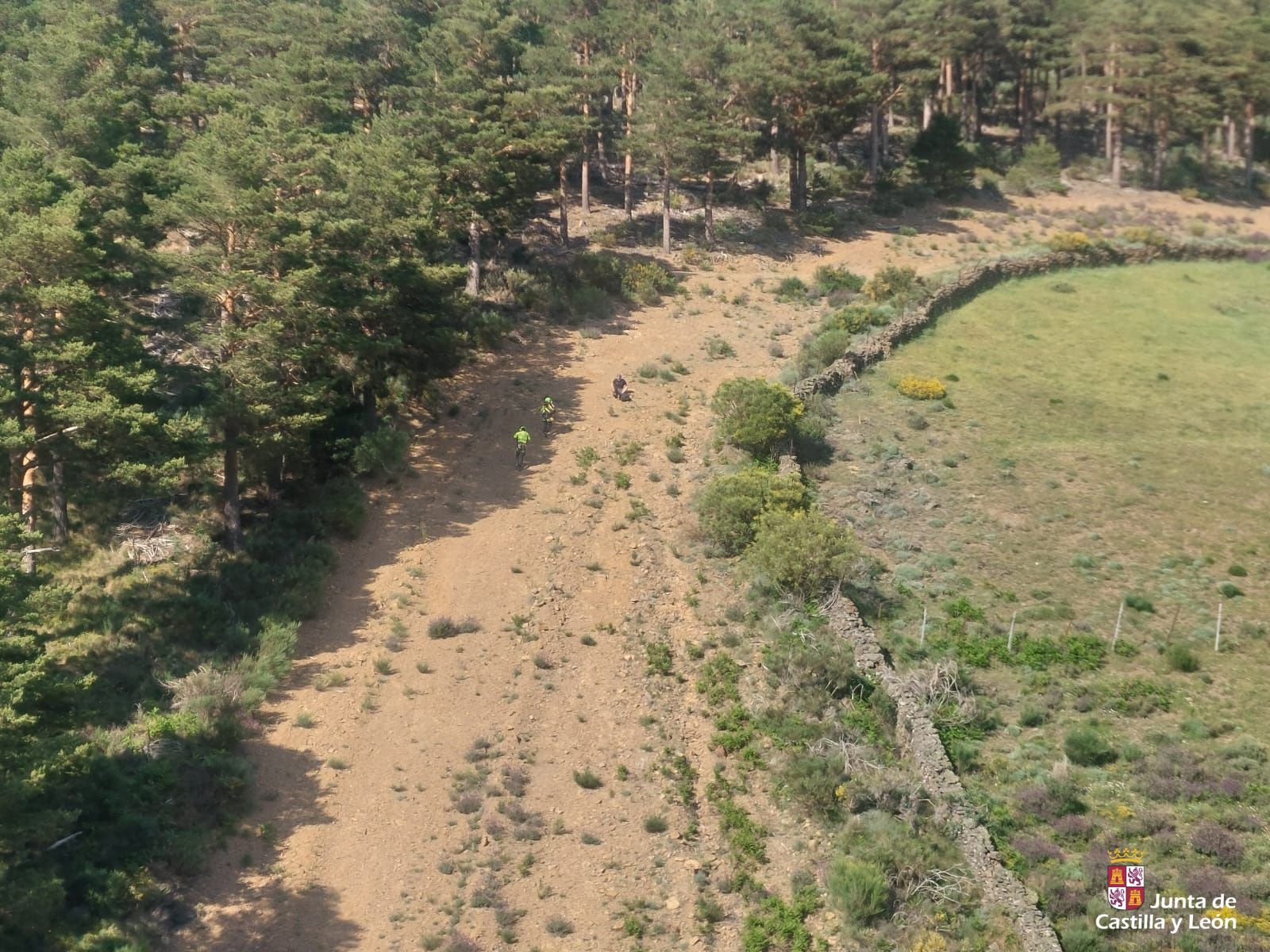 Rescate de un senderista en Candelario.