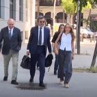 Jorge Fernández Díaz llega a la Audiencia Nacional durante el juicio. (Archivo)