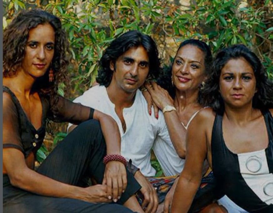 Rosario, Antonio, Lola Flores y Lolita. Instagram.