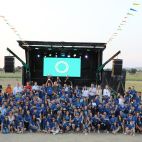Foto de familia de los ganadores.