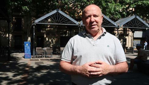 Alberto Carreño, hostelero salmantino de toda la vida.