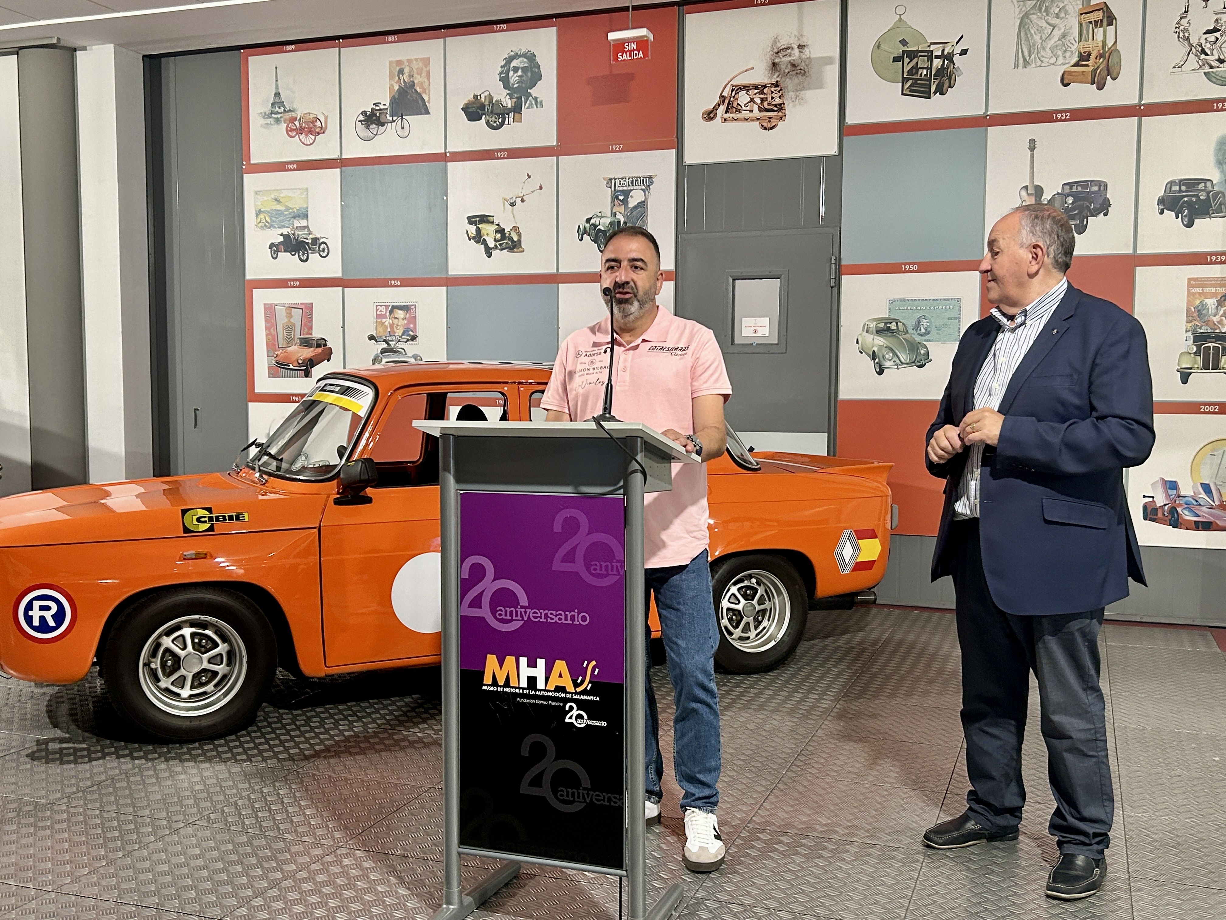 Presentación de la XIII edición del Rallye Entresierras Histórico-Guijuelo. 