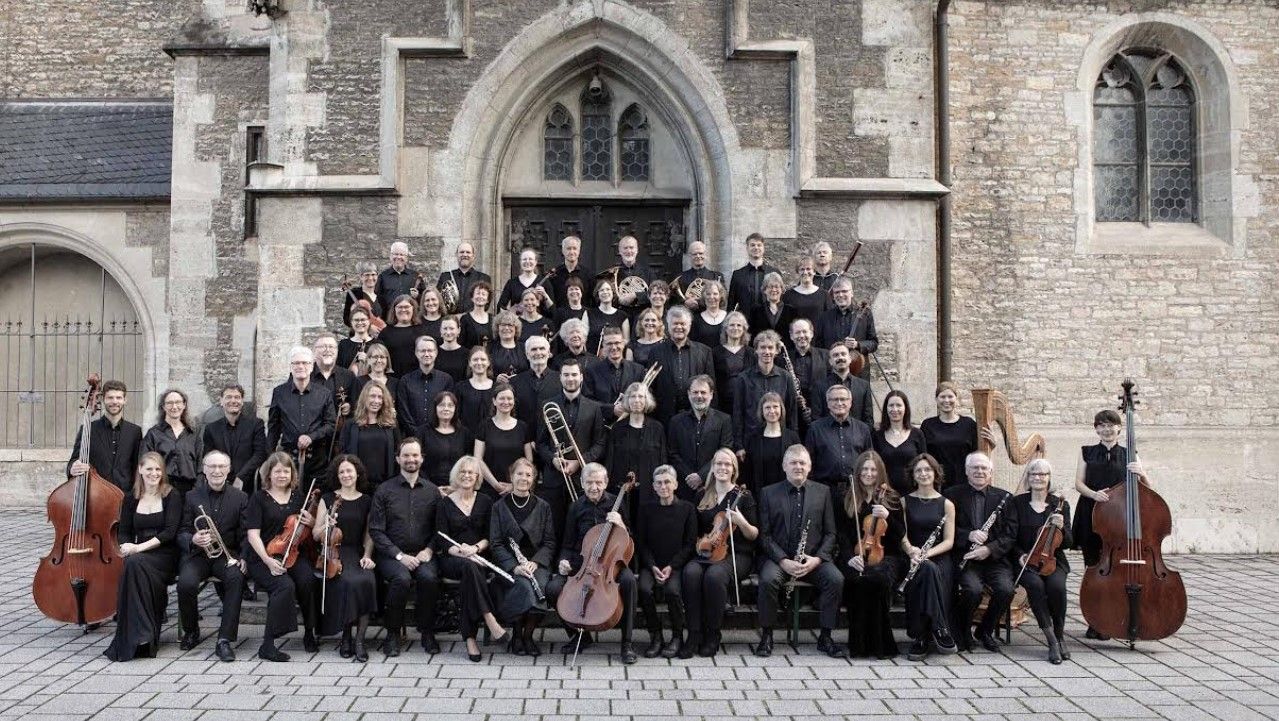 La orquesta de Würzburg.