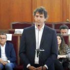 David Sánchez declara en el juicio. David Sánchez declara en el juicio.