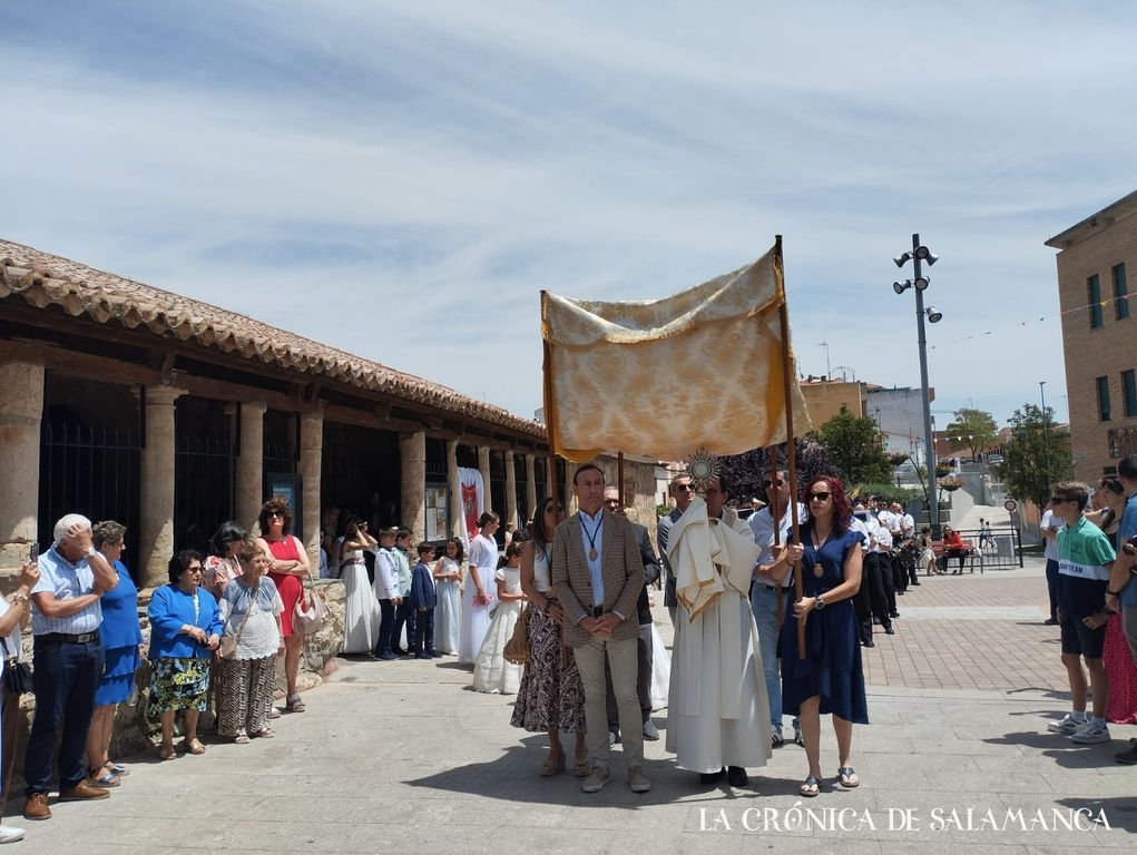 El inicio de la procesión. El inicio de la procesión.
