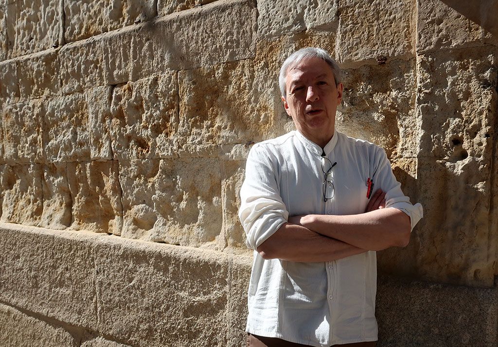 David Toscana presentó en Salamanca 'El ejército ciego'. David Toscana presentó en Salamanca 'El ejército ciego'.