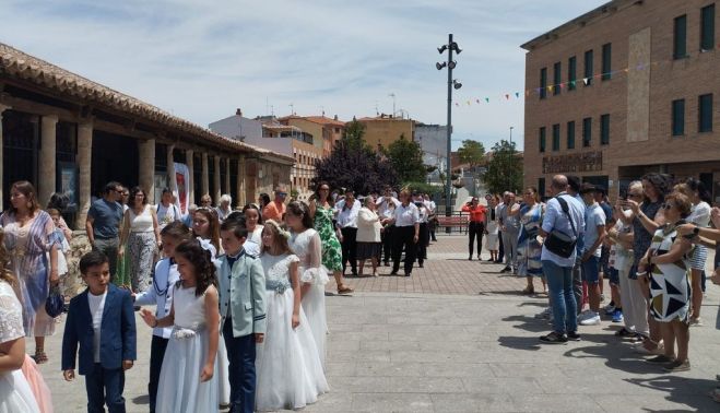 Misa y procesión del Corpus en Carbajosa