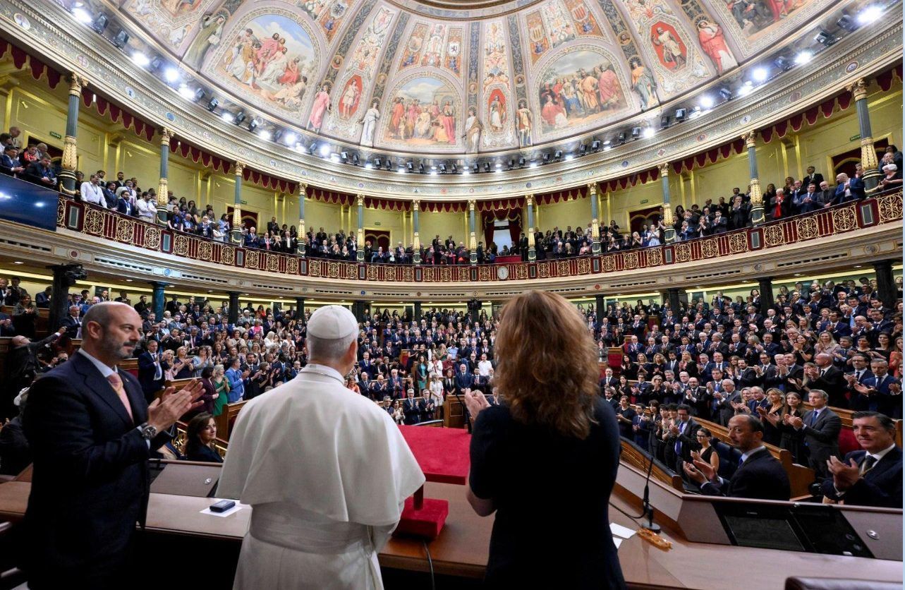 ICAL. El Papa León XIV, en el Congreso de los Diputados.