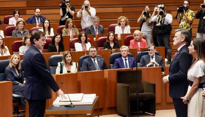 Miriam Chacón / ICAL. Toma de posesión de Alfonso Fernández Mañueco como presidente de la Junta de Castilla y León. 