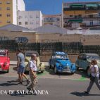 Vehículos clásicos que participaron en la X Operación Litro por San Juan de Sahagún. Fotografía. Pablo de la Peña. 