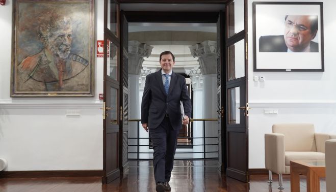Rubén Cacho / ICAL. El presidente de la Junta de Castilla y León, Alfonso Fernández Mañueco, comparece en rueda de prensa. Rubén Cacho / ICAL. El presidente de la Junta de Castilla y León, Alfonso Fernández Mañueco, comparece en rueda de prensa.