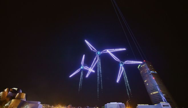 Iberdrola celebrar en Bilbao el 125 aniversario de Iberdrola con un espectáculo de drones. 