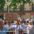 La Marea Blanca de Salamanca reunió a cientos de personas en sus calles. Fotografías. Pablo de la Peña. 