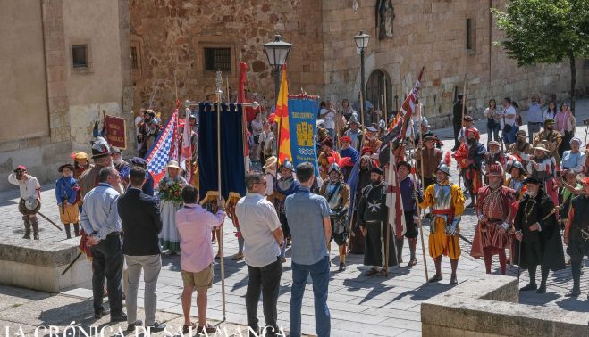 Desfile de los Tercios de Salamanca. Fotografía. Pablo de la Peña. 