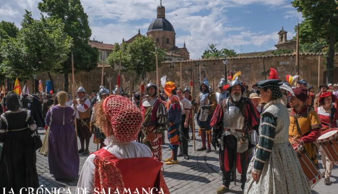 Desfile de los Tercios de Salamanca. Fotografía. Pablo de la Peña. 