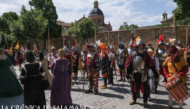 Desfile de los Tercios de Salamanca. Fotografía. Pablo de la Peña. 