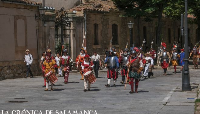 Desfile de los Tercios de Salamanca. Fotografía. Pablo de la Peña. 