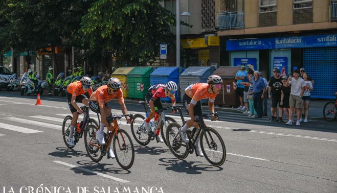I Vuelta Ciclista a Salamanca. Premio Diputación. Fotografía. Pablo de la Peña. 