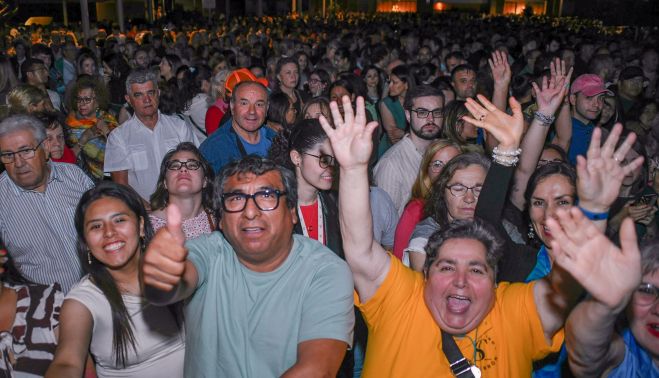El Arrebato en concierto en Salamanca. El Arrebato en concierto en Salamanca.