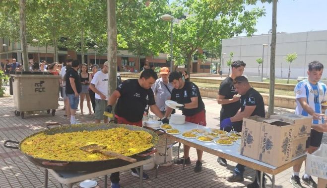 La paella popular en las fiestas del Zurguén en 2025. La paella popular en las fiestas del Zurguén en 2025.
