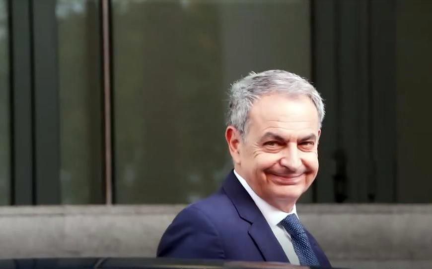Zapatero, este miércoles al llegar a la Audiencia Nacional para declarar ante el juez.