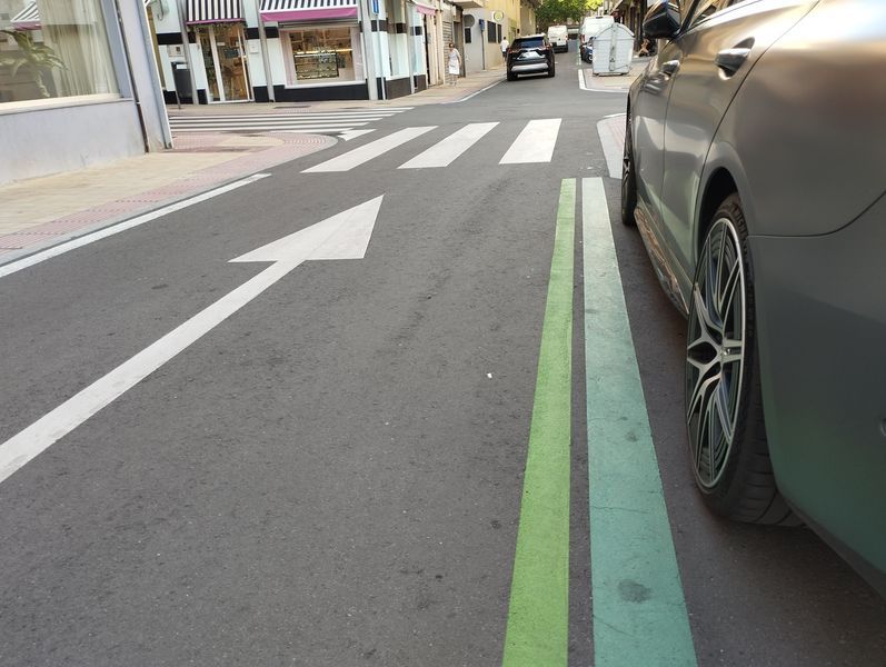 Una calle de la nueva Zona 0 de la ORA.